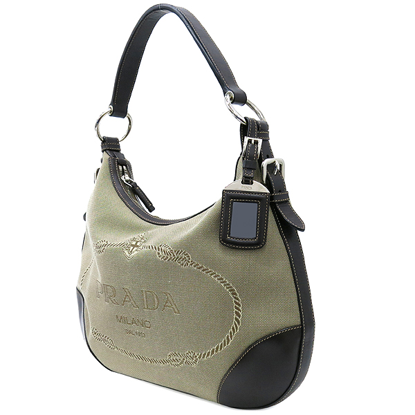 Prada(�����) BR3430 LOGO JACQUARD �ΰ� �ڰ��� ��ũ����� ȥ�� ȣ�� ����� �̹���3 - ���̺��� �߰���ǰ