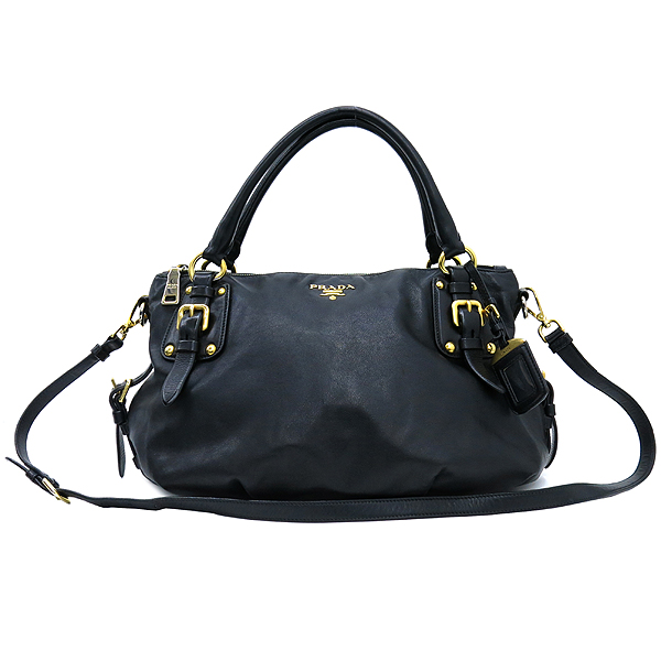 Prada(�����) BR4281 SOFTCALF NERO �������� ����ΰ� ��Ʈ�� + �����Ʈ�� 2WAY [�뱸�ݿ��纻��] �̹���2 - ���̺��� �߰���ǰ