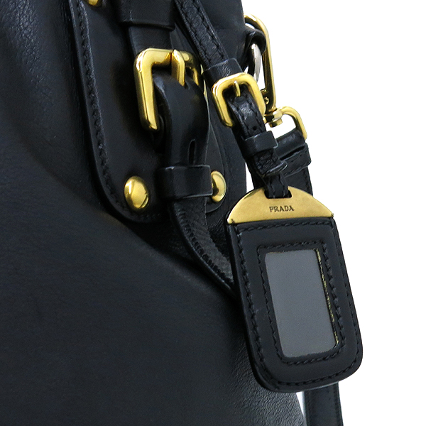 Prada(�����) BR4281 SOFTCALF NERO �������� ����ΰ� ��Ʈ�� + �����Ʈ�� 2WAY [�뱸�ݿ��纻��] �̹���5 - ���̺��� �߰���ǰ