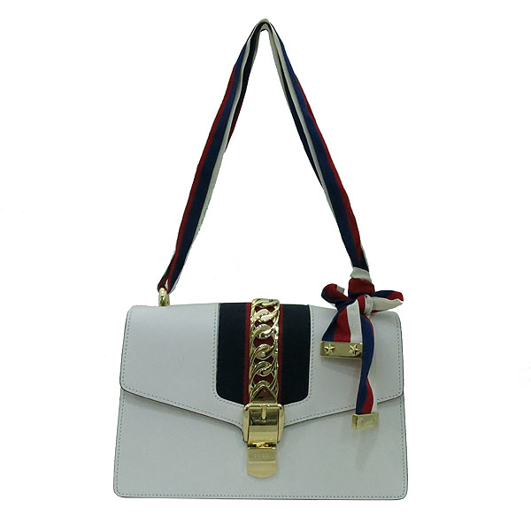 Gucci(����) 421882 2016���� Sylvie �Ǻ� ��Ʈ��ó�� ���� ��� ����� + ��� ��Ʈ�� [�λ꼾�Һ���] �̹���2 - ���̺��� �߰���ǰ
