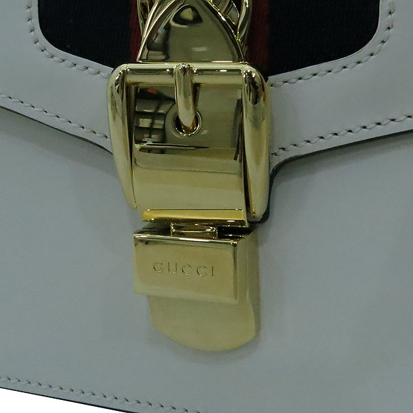 Gucci(����) 421882 2016���� Sylvie �Ǻ� ��Ʈ��ó�� ���� ��� ����� + ��� ��Ʈ�� [�λ꼾�Һ���] �̹���3 - ���̺��� �߰���ǰ