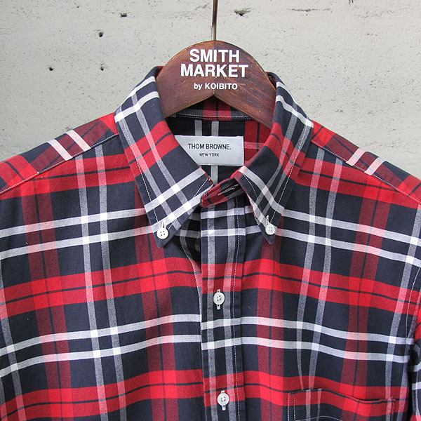 THOM BROWNE(�����) 14FW MWL150 AW8502 ���� üũ �Ϲ�� ������ ���� [���빮��] �̹���2 - ���̺��� �߰���ǰ