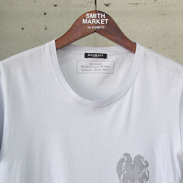 Balmain(�߸�) 12FW W2HJ6071926 ������ ������ ��ī�� ���� ������ ���� Ƽ���� [���빮��] �̹���2 - ���̺��� �߰���ǰ