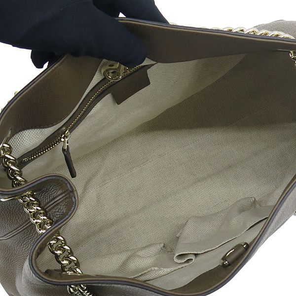 Gucci(����) 308982 ���� ���� SOHO(��ȣ) �ΰ� ��Ƽġ ü�� ����� �̹���6 - ���̺��� �߰���ǰ