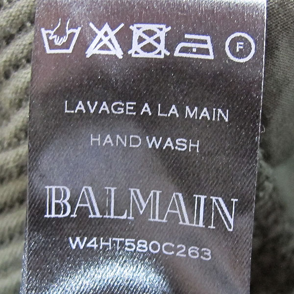 Balmain(�߸�) 14SS W4HT580C263 īŰ �÷� ������ Ʈ�� ���� [���빮��] �̹���4 - ���̺��� �߰���ǰ