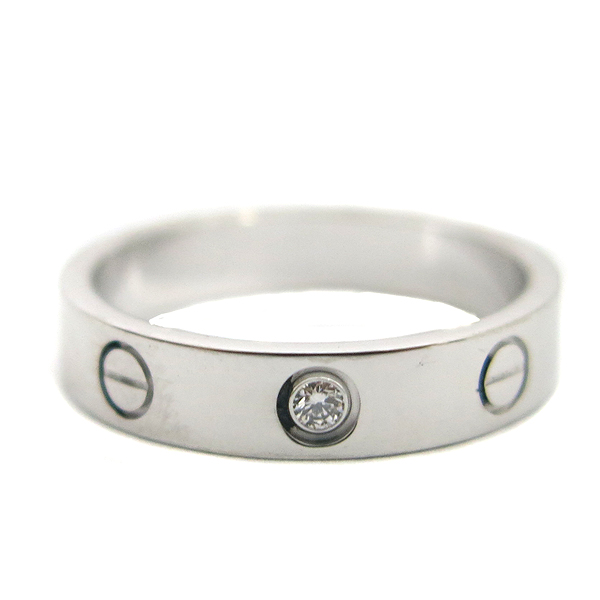 Cartier(��쿡) B4050552 18K ȭ��Ʈ ��� �̴� ���긵 1����Ʈ ���̾� ����-12ȣ [���빮��] �̹���3 - ���̺��� �߰���ǰ