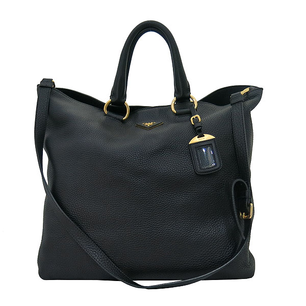 Prada(�����) BN1713 VIT.DAINO NERO ���� ���� ����ΰ� ��Ʈ�� + �����Ʈ�� 2WAY [�λ꼾�Һ���] �̹���2 - ���̺��� �߰���ǰ