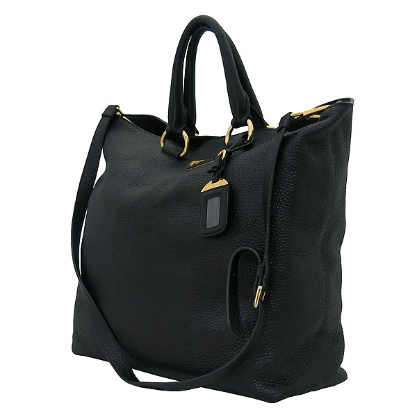 Prada(�����) BN1713 VIT.DAINO NERO ���� ���� ����ΰ� ��Ʈ�� + �����Ʈ�� 2WAY [�λ꼾�Һ���] �̹���3 - ���̺��� �߰���ǰ
