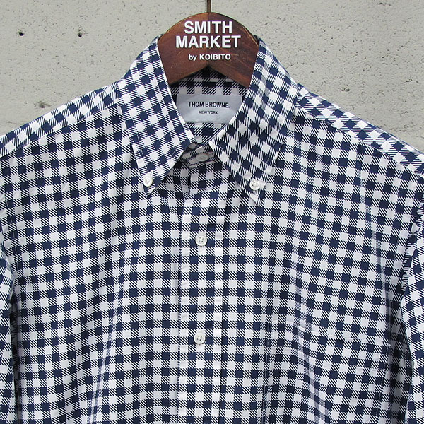 THOM BROWNE(�����) 14SS MWL001 AW7899A �� 100% ���̺� üũ ������ ���� [���빮��] �̹���2 - ���̺��� �߰���ǰ