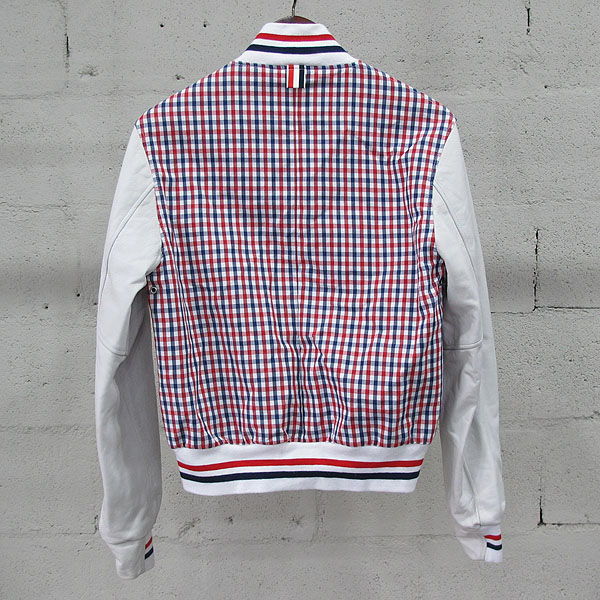 THOM BROWNE(�����) 12SS MJU037 AW5025 ��� üũ ������ ��Ÿ��� ���� [���빮��] �̹���3 - ���̺��� �߰���ǰ