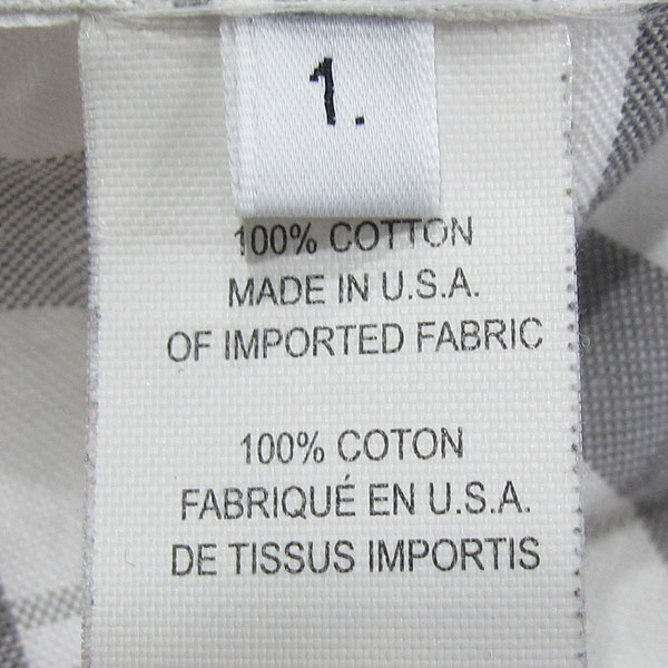 THOM BROWNE(�����) 14FW MWL010 �׷��� üũ ������ ���� [���빮��] �̹���4 - ���̺��� �߰���ǰ