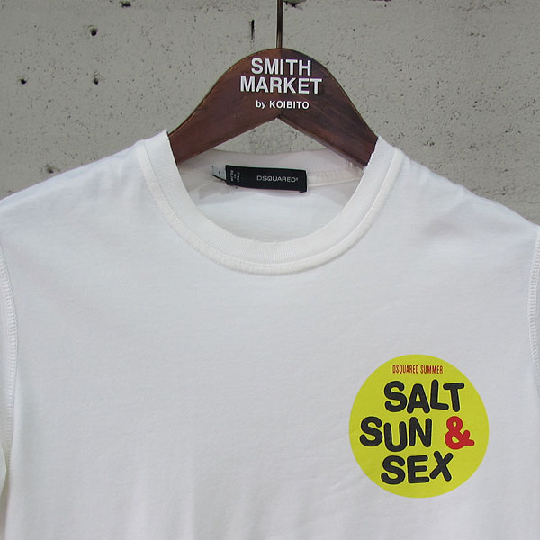 DSQUARED2(�������) S71GC0771 SALR SUN&SEX ������ ������ ���� Ƽ���� [���빮��] �̹���2 - ���̺��� �߰���ǰ