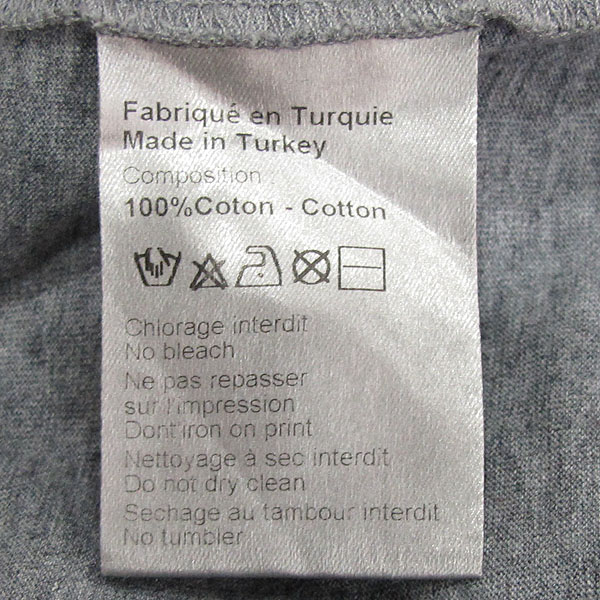 Dior HOMME(��ÿȹ�) 09AW 9H3366780107 �׷��� ���͸� ������ ������ ���� Ƽ���� [���빮��] �̹���4 - ���̺��� �߰���ǰ