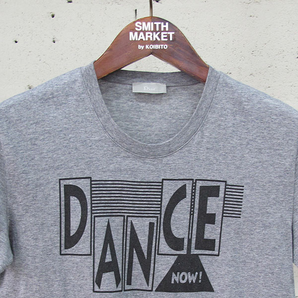 Dior HOMME(��ÿȹ�) 09AW 9H3367080107 DANCE NOW ������ ������ ���� Ƽ���� [���빮��] �̹���2 - ���̺��� �߰���ǰ