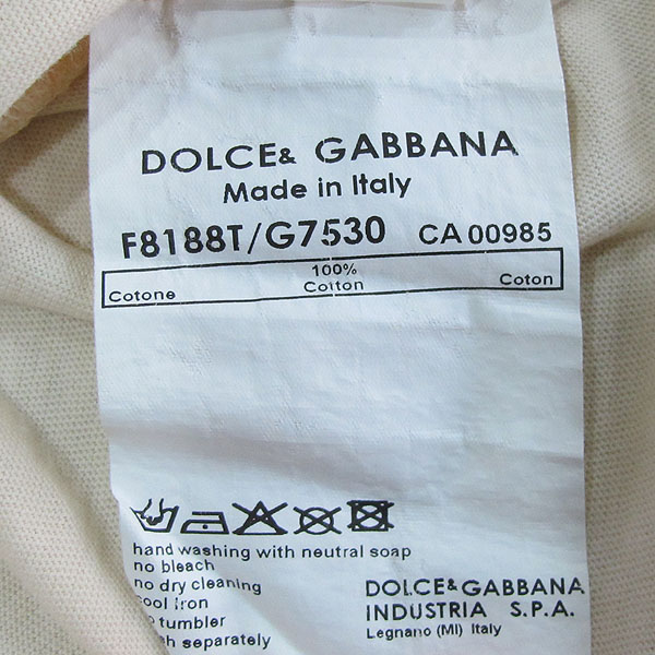 D&G(��ü&���ٳ�) ��� ������ ������ V�� ���� Ƽ���� [���빮��] �̹���4 - ���̺��� �߰���ǰ