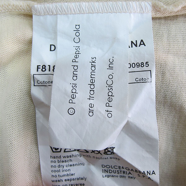 D&G(��ü&���ٳ�) ��� ������ ������ V�� ���� Ƽ���� [���빮��] �̹���4 - ���̺��� �߰���ǰ