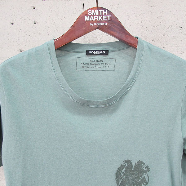 Balmain(�߸�) 12FW W2HJ6071926 ������ ������ �׸� ������ ���� Ƽ���� [���빮��] �̹���2 - ���̺��� �߰���ǰ