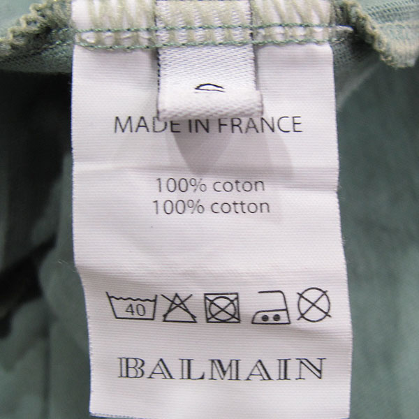 Balmain(�߸�) 12FW W2HJ6071926 ������ ������ �׸� ������ ���� Ƽ���� [���빮��] �̹���4 - ���̺��� �߰���ǰ