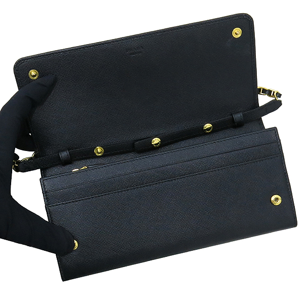 Prada(�����) 1M1290 SAFFIANO METAL ����ΰ� Ŭ��ġ ü�� ũ�ν��� �̹���6 - ���̺��� �߰���ǰ