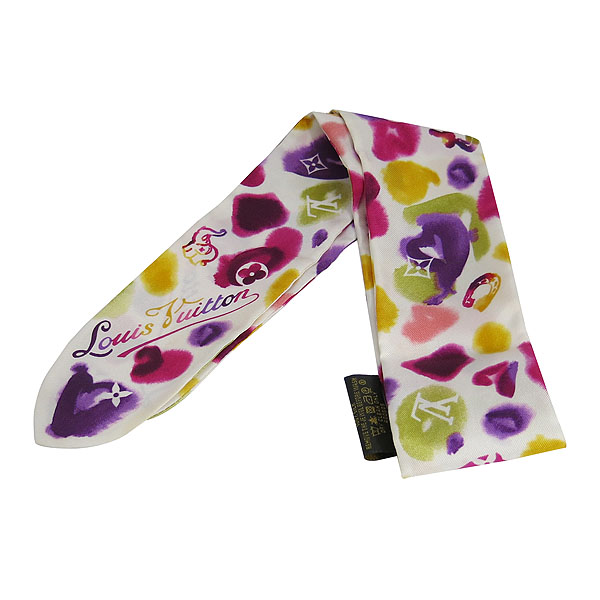 Louis Vuitton(���̺���) ��ũ 100% ��Ƽ ����� ���� �ݴٳ� ��ī�� SET (��ī���� ����) [���빮��] �̹���3 - ���̺��� �߰���ǰ