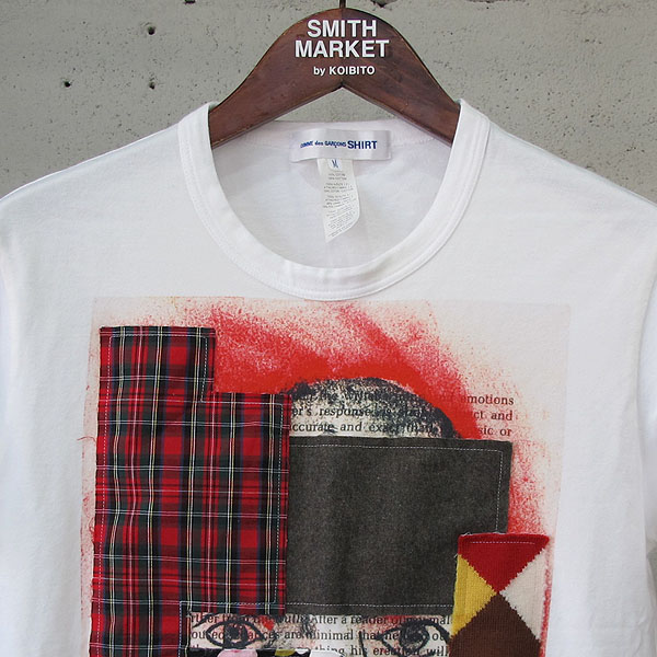 COMME DES GARCONS(�ĵ�������) 14SS S22102 ��Ƽ ��ġ ������ ���� Ƽ���� [���빮��] �̹���2 - ���̺��� �߰���ǰ