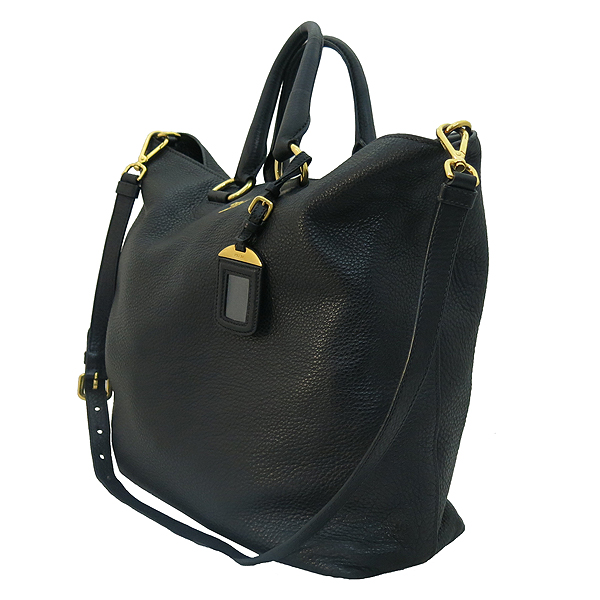 Prada(�����) BN1713 VIT.DAINO NERO ���� ���� ����ΰ� ��Ʈ�� + �����Ʈ�� 2WAY [�λ꼾�Һ���] �̹���2 - ���̺��� �߰���ǰ