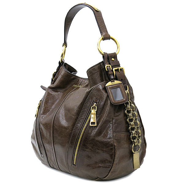 Prada(�����) BR4216 VITELLO SHINE(���ڷ� ����) ��Ƽ ���� ����� �̹���3 - ���̺��� �߰���ǰ