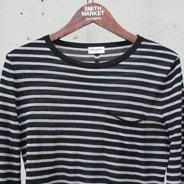 SAINTLAURENT PARIS(���ζ��ĸ�) 13SS 338909 Y1EG1 �� 100% ����+�׷��� ��Ʈ������ ������ ���� Ƽ���� [���빮��] �̹���2 - ���̺��� �߰���ǰ