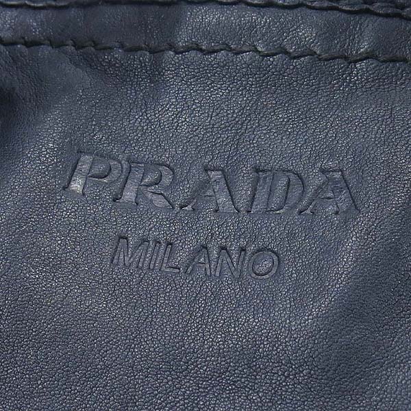Prada(�����) VA0898 NAPPA AVIATOR DENIM ����Ų ���̺� �ΰ� ������ ��Ʈ�� + �����Ʈ�� [��������] �̹���4 - ���̺��� �߰���ǰ