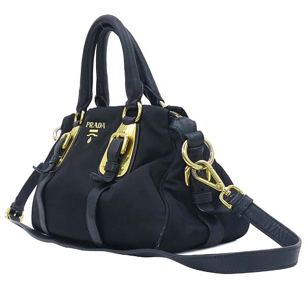 Prada(�����) BN1904 ���� �׼���(TESSUT) + SOFT CALF(����Ʈ ī��) ���� �ΰ� ��� 2WAY �̹���3 - ���̺��� �߰���ǰ