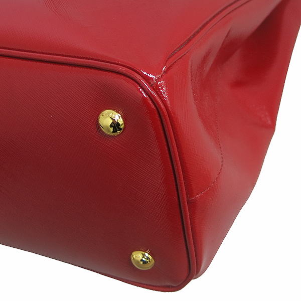 Prada(�����) BN2406 SAFFIANO VERNIC ROSSO ���� ���ǾƳ� ���̴�Ʈ ����ΰ� ��Ʈ�� 2WAY [���빮��] �̹���5 - ���̺��� �߰���ǰ