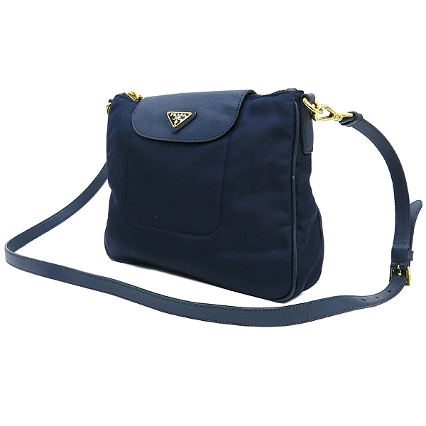 Prada(�����) TESSUTO SAFFIANO ���̺� �к긯 ���ǾƳ� ȥ�� �÷� ���� �ﰢ�ΰ� ũ�ν��� �̹���3 - ���̺��� �߰���ǰ