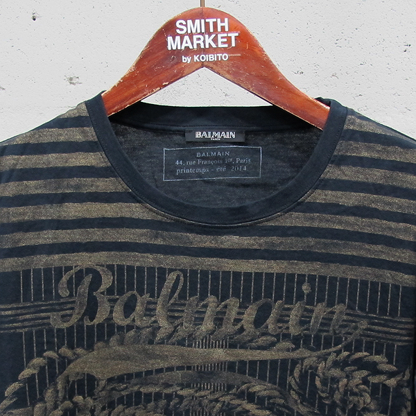 Balmain(�߸�) 14SS S4HJ601I2I0 ���̾� ������ ������ ���� Ƽ���� [���빮��] �̹���2 - ���̺��� �߰���ǰ