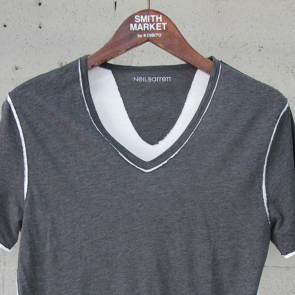 NEIL BARRETT(�ҹٷ�) BJE53 ��Ƽ�� ��� ������ ���̳� ���� Ƽ���� [���빮��] �̹���2 - ���̺��� �߰���ǰ