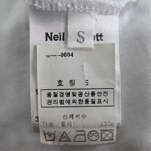 NEIL BARRETT(�ҹٷ�) BJE53 ��Ƽ�� ��� ������ ���̳� ���� Ƽ���� [���빮��] �̹���4 - ���̺��� �߰���ǰ