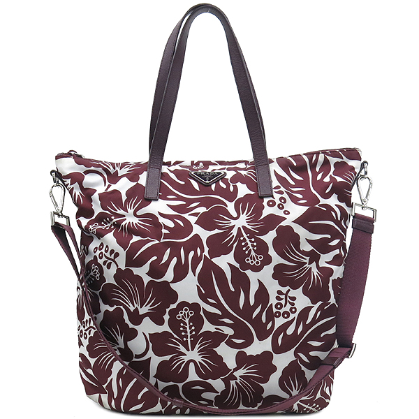 Prada(�����) B4696F TESSUTO STAMPAT AMARANTO1DIS ���ǵ� ���� �к긯 ���ǾƳ� �ڵ� �ﰢ�ΰ� ��Ʈ�� + �����Ʈ�� �̹���2 - ���̺��� �߰���ǰ