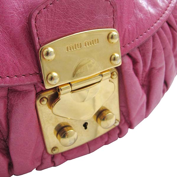 MiuMiu(�̿�̿�) ��Ƽ�� ��ũ ���� MATELASSE (��Ʈ���) ���� �ΰ� ��� 2WAY [��õ��] �̹���4 - ���̺��� �߰���ǰ