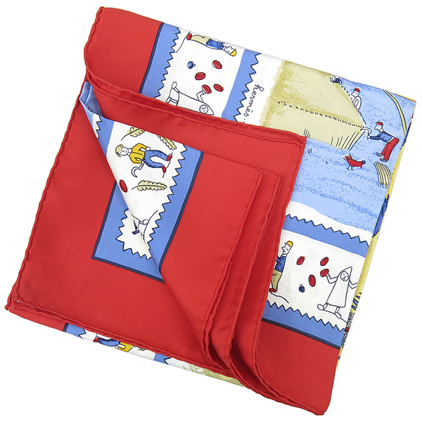 Hermes(�����޽�) 100% ��ũ RETOUR ALATERRE ��ī�� ����(90cm) ��ī�� �̹���2 - ���̺��� �߰���ǰ