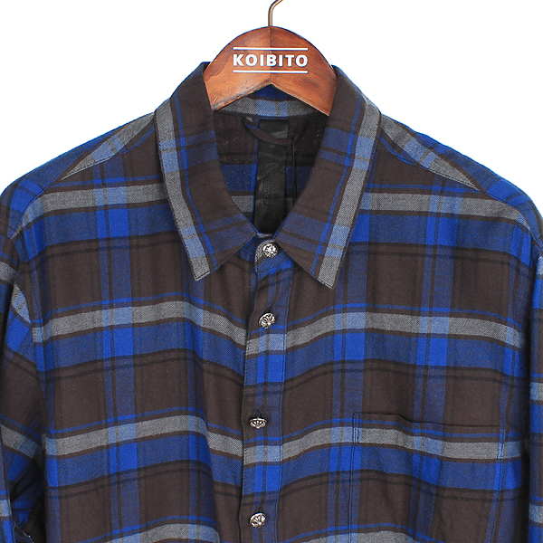 CHROME HEARTS (ũ������) 34159311180002XL ���� �׷��� üũ ���� �̹���2 - ���̺��� �߰���ǰ