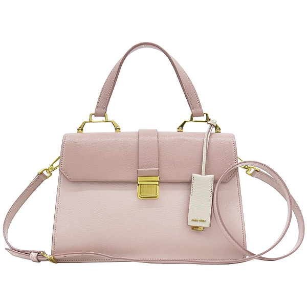 MiuMiu(�̿�̿�) 5BA108 ����� ��ũ �÷� 2WAY �̹���2 - ���̺��� �߰���ǰ