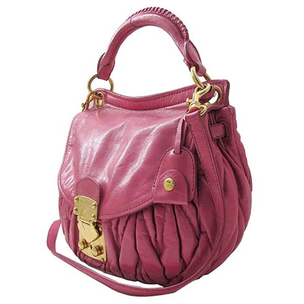 MiuMiu(�̿�̿�) ��Ƽ�� ��ũ ���� MATELASSE (��Ʈ���) ���� �ΰ� ��� 2WAY [��õ��] �̹���3 - ���̺��� �߰���ǰ