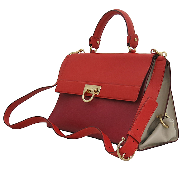 Ferragamo(��󰡸�) 21 D543 ���Ǿ� ��Ƽ �÷� ��ġ�� ���� �ΰ� ��� ��Ʈ�� + �����Ʈ�� 2WAY [�λ꼾�Һ���] �̹���3 - ���̺��� �߰���ǰ