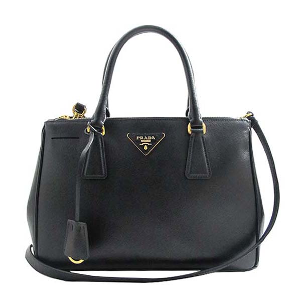 Prada(�����) BN1801 SAFFIANO LUX NERO ���ǾƳ� ���� ���� ����ΰ� ��Ʈ�� + �����Ʈ�� 2WAY [��õ��] �̹���2 - ���̺��� �߰���ǰ