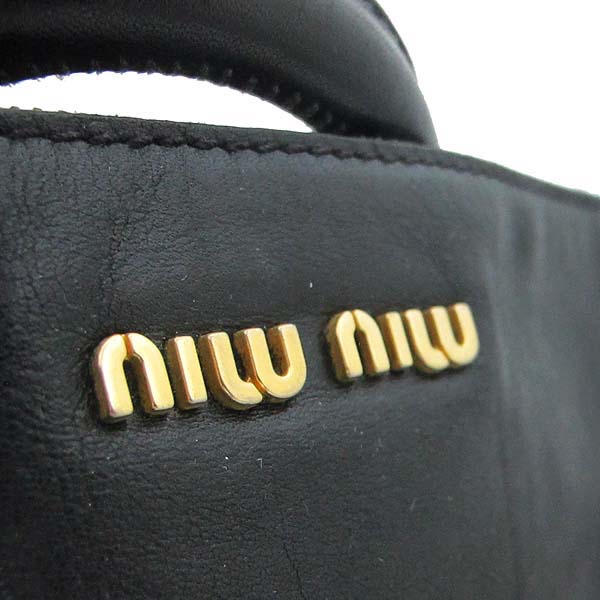 MiuMiu(�̿�̿�) RT0365 VITELLO LUX �������� ������� ����ΰ� ��Ʈ�� + �����Ʈ�� 2WAY [��õ��] �̹���4 - ���̺��� �߰���ǰ