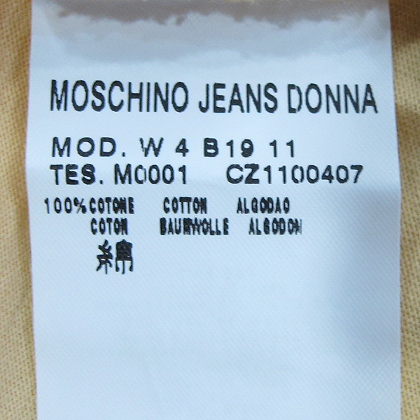 Moschino(��Ű��) ���ο� �÷� �ΰ� ������ ������ ���� Ƽ���� [���빮��] �̹���4 - ���̺��� �߰���ǰ