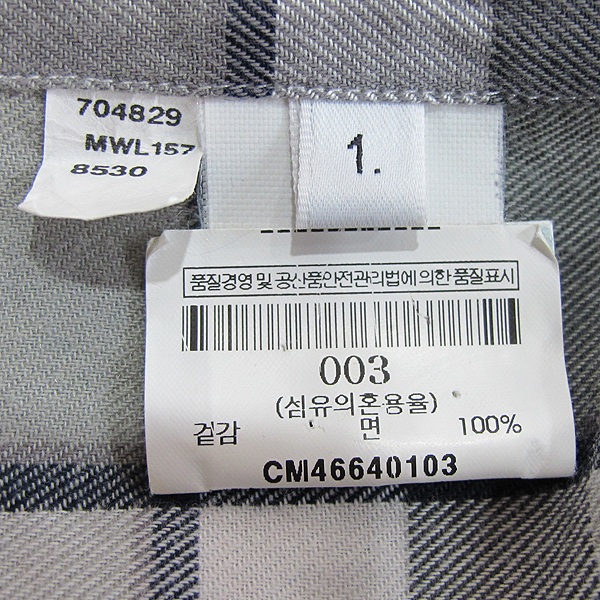 THOM BROWNE(�����) 14FW MWL157 AW8530 �׷��� �ö��� üũ ���� ������ ���� [���빮��] �̹���4 - ���̺��� �߰���ǰ