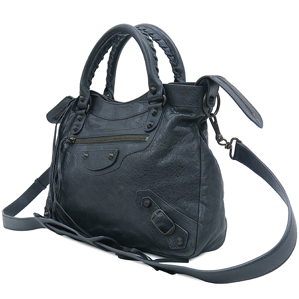 Balenciaga(�߷��þư�) 240579 ��Ƽ�� ��ũ�׷��� Ŭ���� Ÿ�� ���͹� 2WAY + �����ſ� �̹���3 - ���̺��� �߰���ǰ