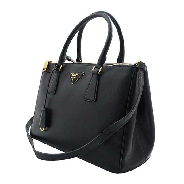 Prada(�����) 1801 SAFFIANO LUX NERO ���ǾƳ� ���� ���� ����ΰ� ��Ʈ�� + �����Ʈ�� 2WAY [��õ��] �̹���3 - ���̺��� �߰���ǰ