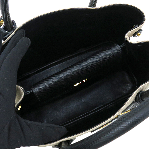 Prada(�����) BN2887 SAFFIANO+CANAPA ����/������ �κ��� 2WAY �̹���7 - ���̺��� �߰���ǰ