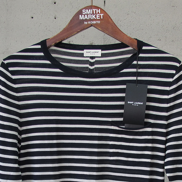 SAINTLAURENT PARIS(���ζ��ĸ�) 13SS 338909 Y1EG1 ���̺�+ȭ��Ʈ ������ ���� Ƽ���� [���빮��] �̹���2 - ���̺��� �߰���ǰ